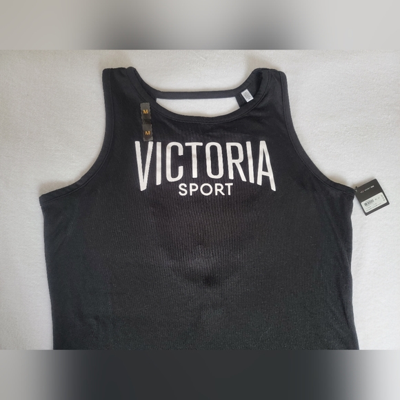 NWT Victoria's Secret Sport Tank with banded open-back - Medium - Picture 8 of 8